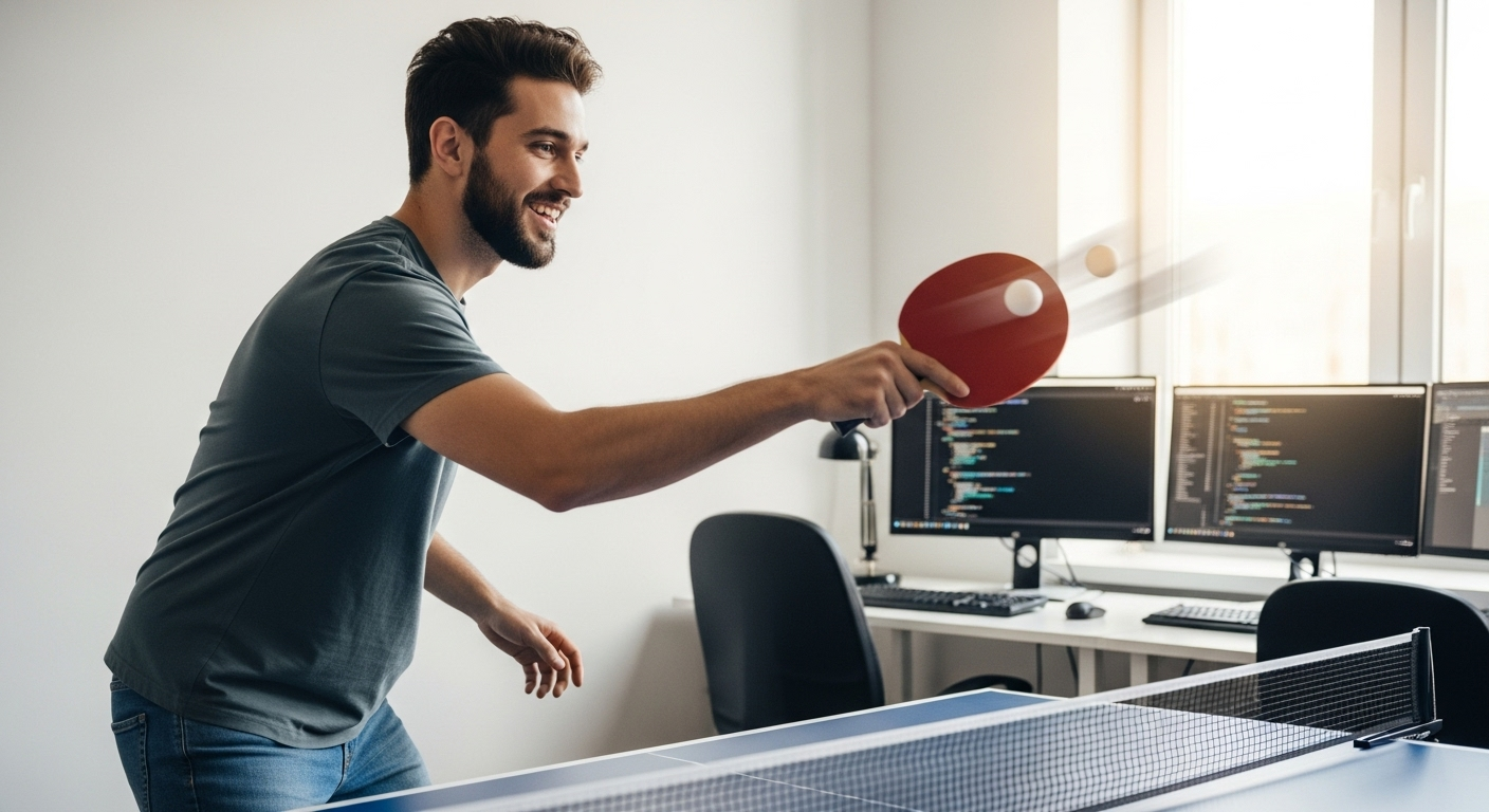 تاثیر پینگ پنگ در برنامه نویسی