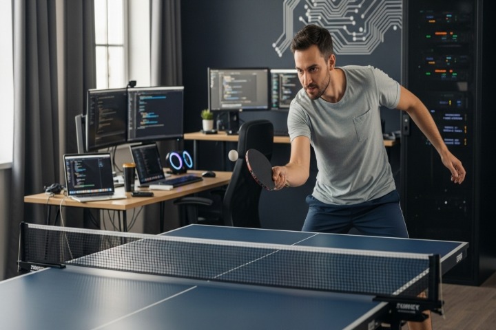 چطور پینگ پنگ ذهن برنامهنویسها را تیزتر میکند؟