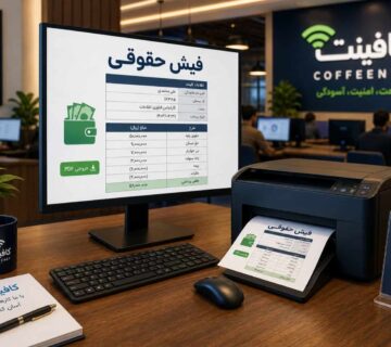 دریافت فیش حقوقی از کافی نت